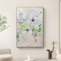HOLMAN ART Spring Blossom – Textured Abstract Floral Painting in Light Pastel Colors - image 2