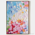 HOLMAN ART Blooming Bouquet – Textured Impasto Floral Painting in Vibrant Colors - image 1