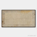 HOLMAN ART Desert Beads – Neutral Dot Texture Panoramic Painting - image 1