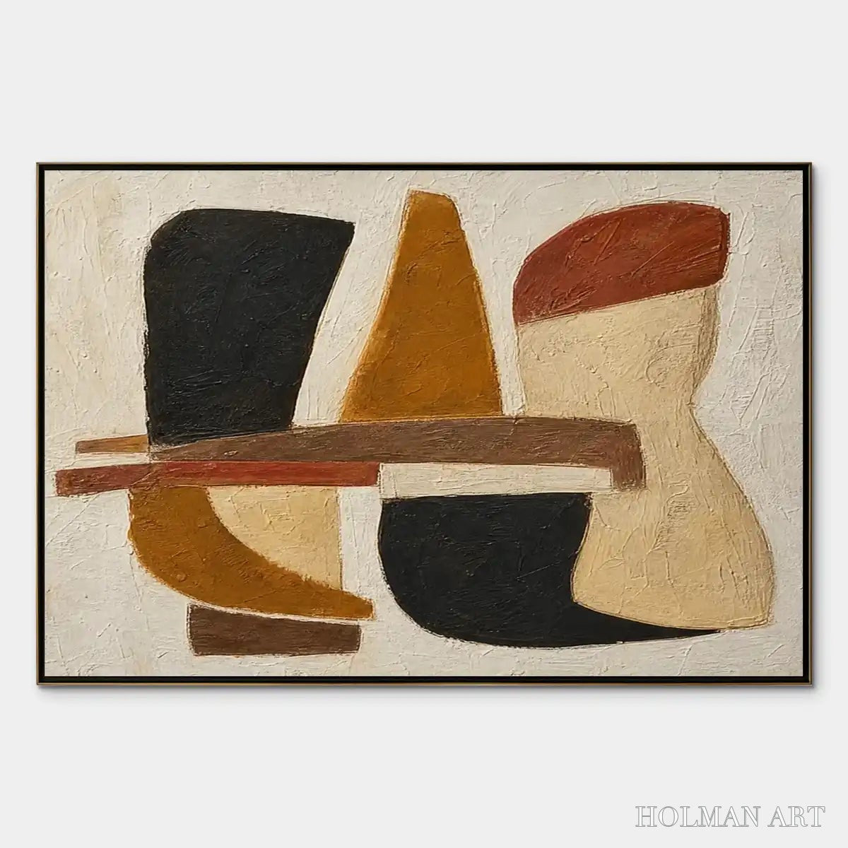 HOLMAN ART Desert Modern – Earth Tone Modern Abstract - image 1