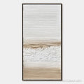 HOLMAN ART Earthen Horizon – Textured Wabi Sabi Abstract Landscape Painting - image 1