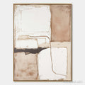 HOLMAN ART Desert Flow – Minimalist Abstract Textured Oil Painting - image 1