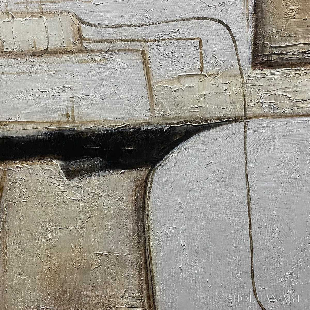 HOLMAN ART Desert Flow – Minimalist Abstract Textured Oil Painting - image 6