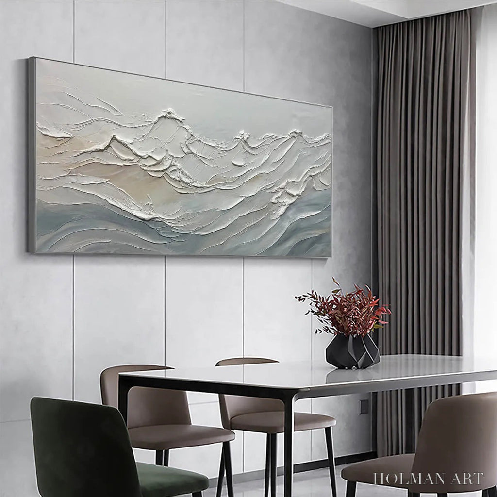 HOLMAN ART Desert Winds – Textured Landscape Impasto Oil Painting on Canvas - image 4