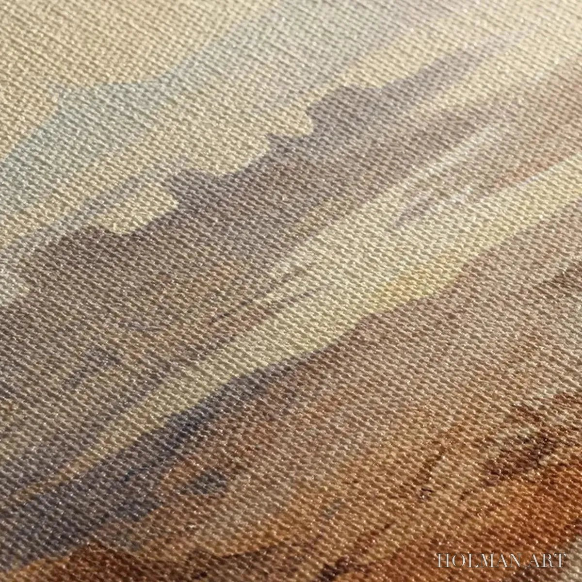 HOLMAN ART Desert Mist Panoramic – Desert Landscape Painting, Panoramic , Minimalist Decor - image 6