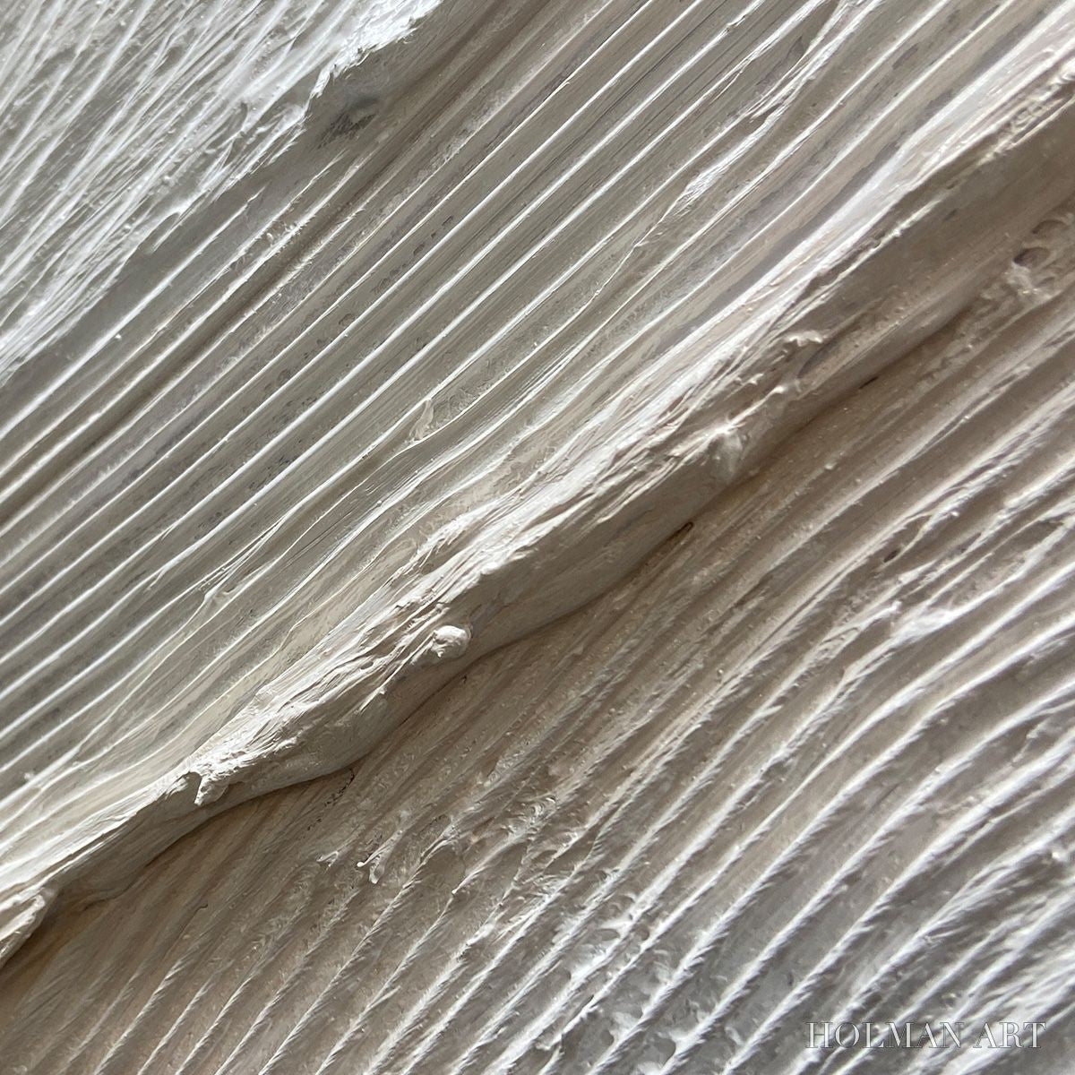 HOLMAN ART Desert Flow – Beige Abstract Minimalist Textured Painting - image 3