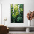 HOLMAN ART Birchwood Whispers – Textured Impasto Forest & Birch Tree Painting - image 2