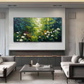 HOLMAN ART Emerald Glade – Textured Palette Knife Forest Landscape Painting - image 2