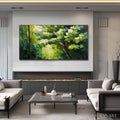 HOLMAN ART Verdant Light – Textured Palette Knife Forest Landscape Oil Painting - image 2