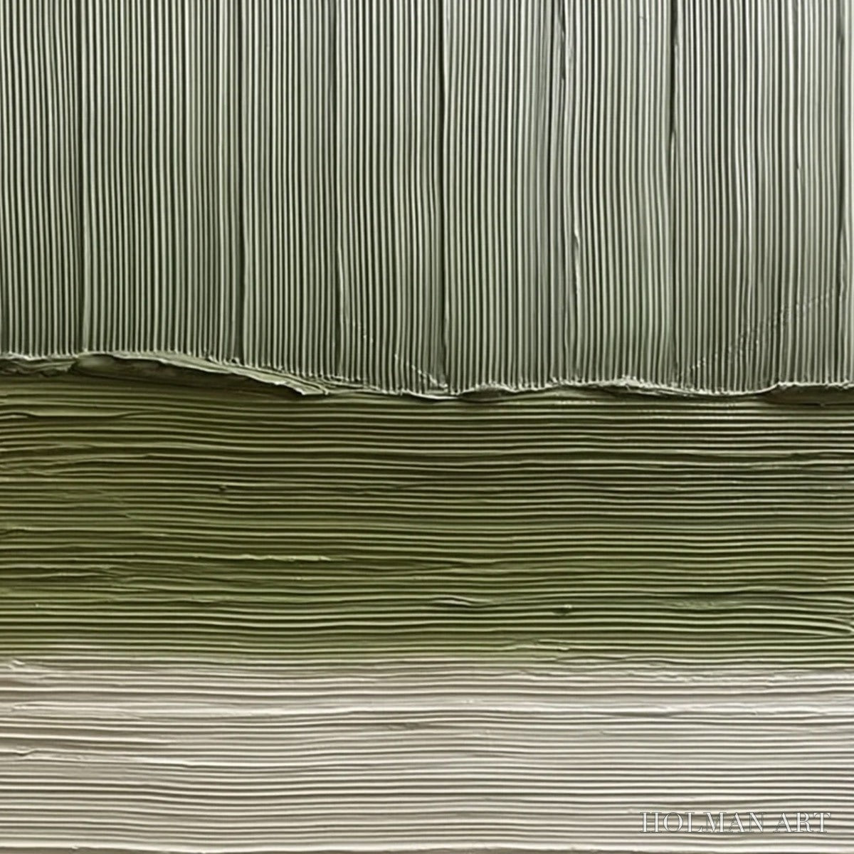 HOLMAN ART Terra Verde – Vertical Wabi Sabi Textured Abstract Green Earth Painting - image 3