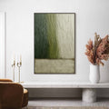 HOLMAN ART Verdant Groove – Textured Wabi Sabi Abstract Landscape Painting - image 2