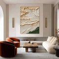 HOLMAN ART Terra Firma – Textured Wabi Sabi Abstract Oil Painting - image 2