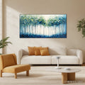 HOLMAN ART Forest Whispers – Textured Panoramic Oil Painting - image 2