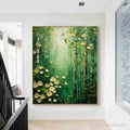 HOLMAN ART Forest Bloom – Textured Impasto Forest and Flowers Oil Painting - image 2