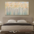 HOLMAN ART Aspen Glow – Panoramic Abstract Forest Landscape Oil Painting - image 2