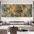 HOLMAN ART Antique Forest Tapestry Panoramic – Forest Tapestry Painting, Panoramic - image 2