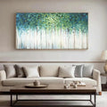 HOLMAN ART Emerald Forest – Abstract Forest Painting in Green and Blue - image 2