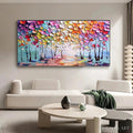 HOLMAN ART Enchanted Forest – Textured Impasto Forest Painting in Vibrant Colors - image 2