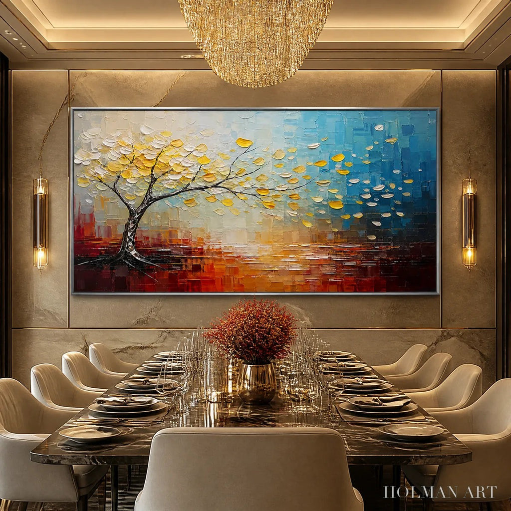 HOLMAN ART Festival Tree – Colorful Tree by Water Painting - image 2