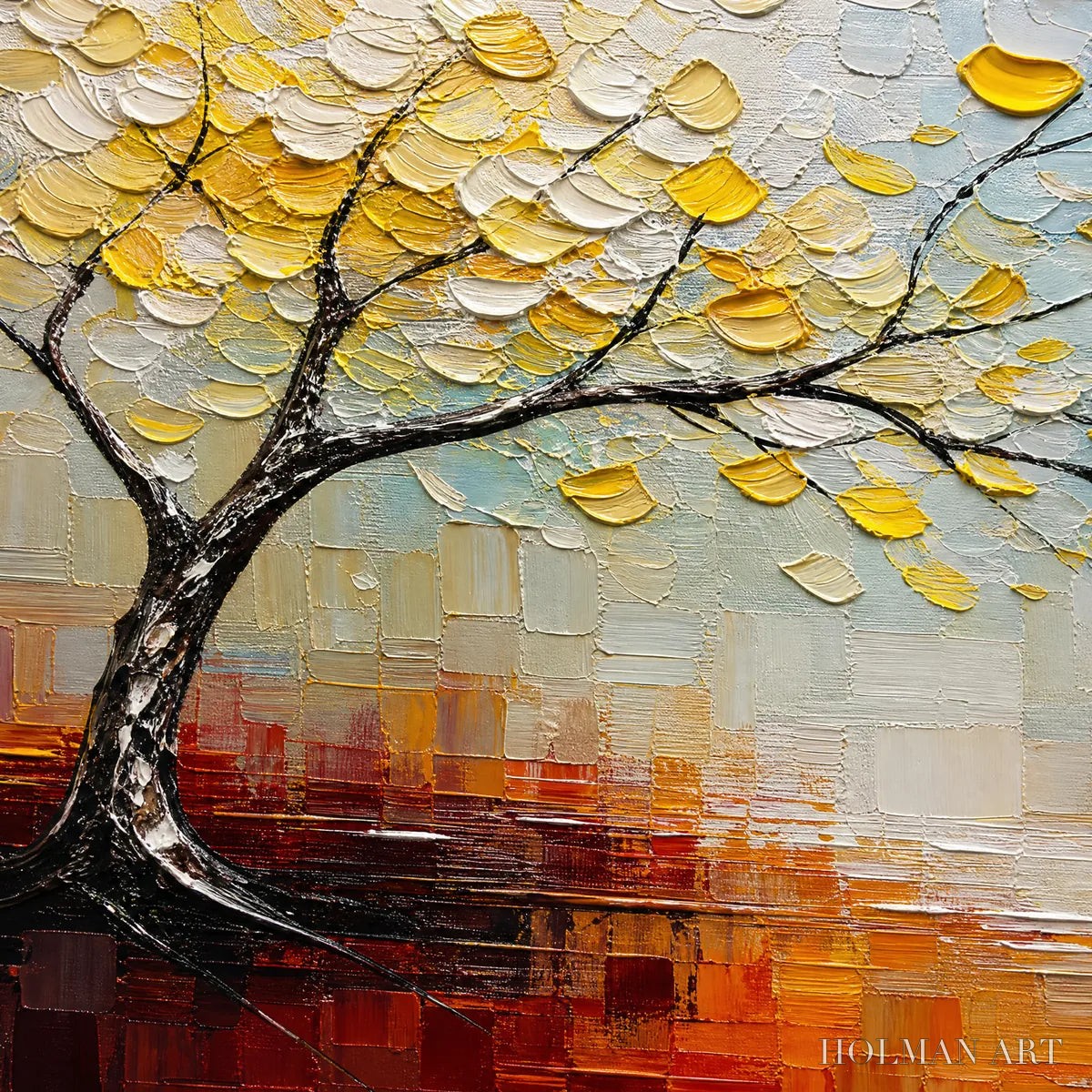 HOLMAN ART Festival Tree – Colorful Tree by Water Painting - image 3