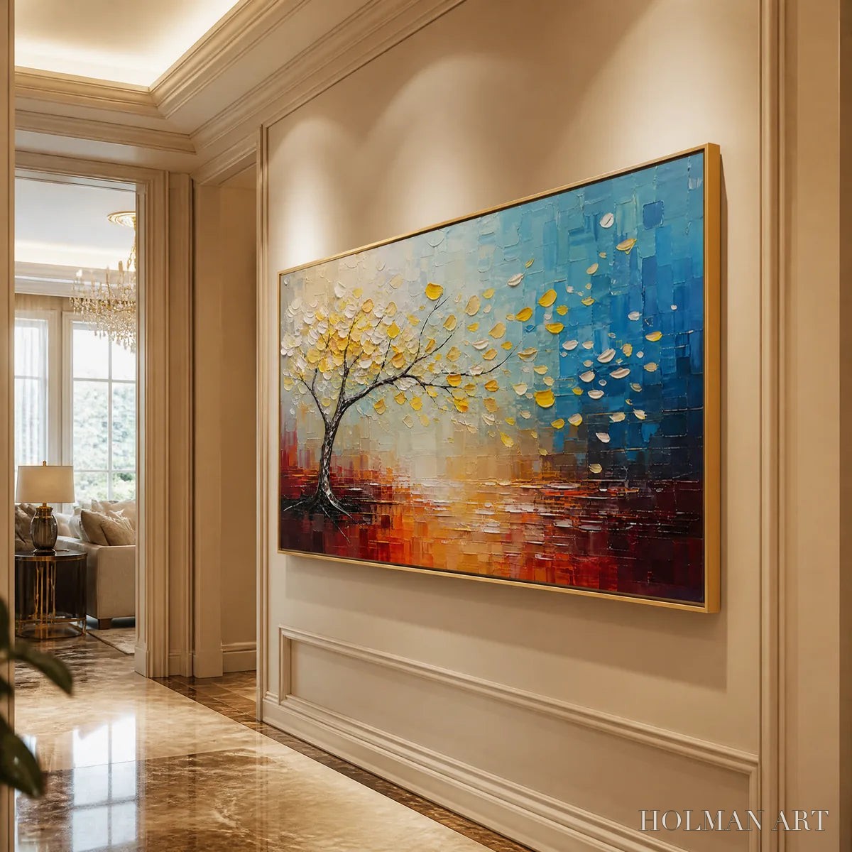 HOLMAN ART Festival Tree – Colorful Tree by Water Painting - image 4