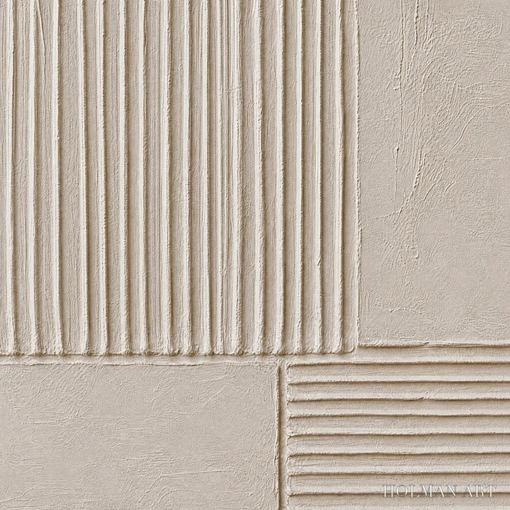 HOLMAN ART Sanctuary – Textured Wabi-Sabi Minimalist Abstract Painting - image 3