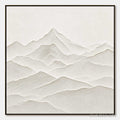 HOLMAN ART Zenith – Textured Minimalist Mountainscape in Wabi Sabi Style - image 1