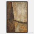 HOLMAN ART Earth'S Embrace – Large Textured Earth Tone Abstract - image 1