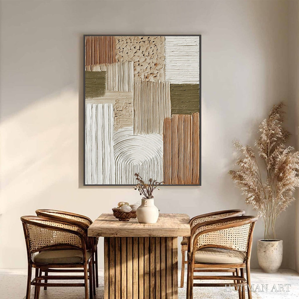HOLMAN ART Terra Firma – Heavily Textured Wabi Sabi Abstract - image 2