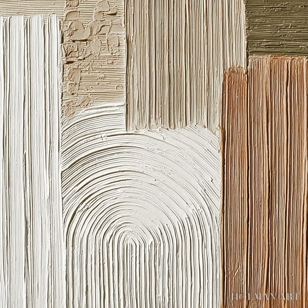 HOLMAN ART Terra Firma – Heavily Textured Wabi Sabi Abstract - image 5