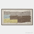 HOLMAN ART Strata – Textured Wabi Sabi Abstract Painting in Earthy Hues - image 1