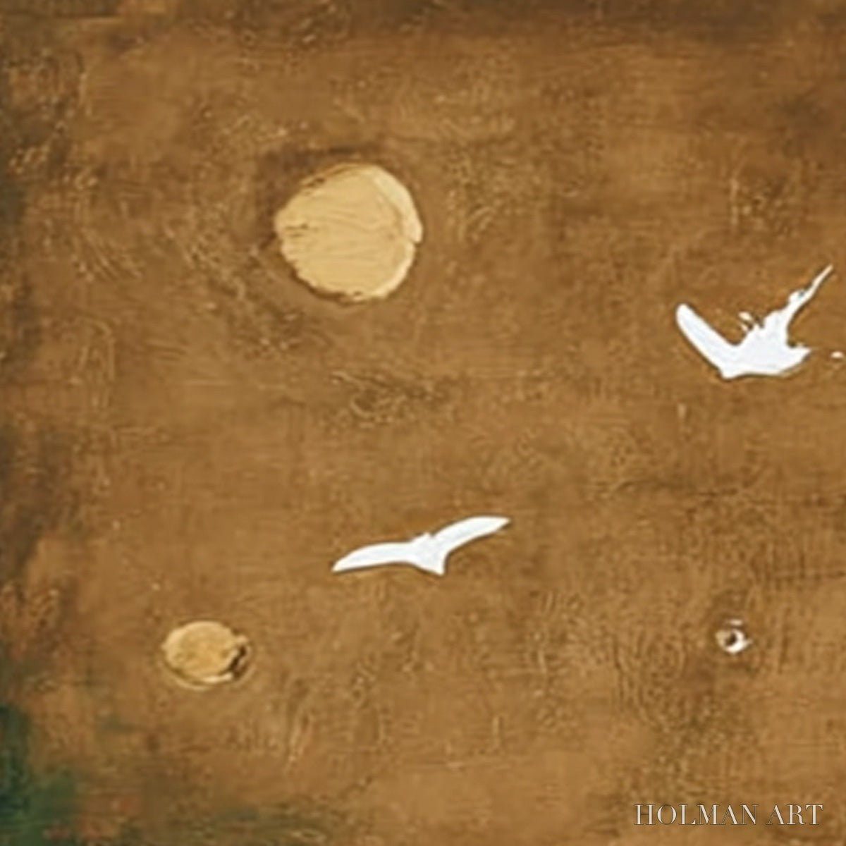 HOLMAN ART Sojourn – Earthy Wabi Sabi Abstract Landscape Painting - image 5