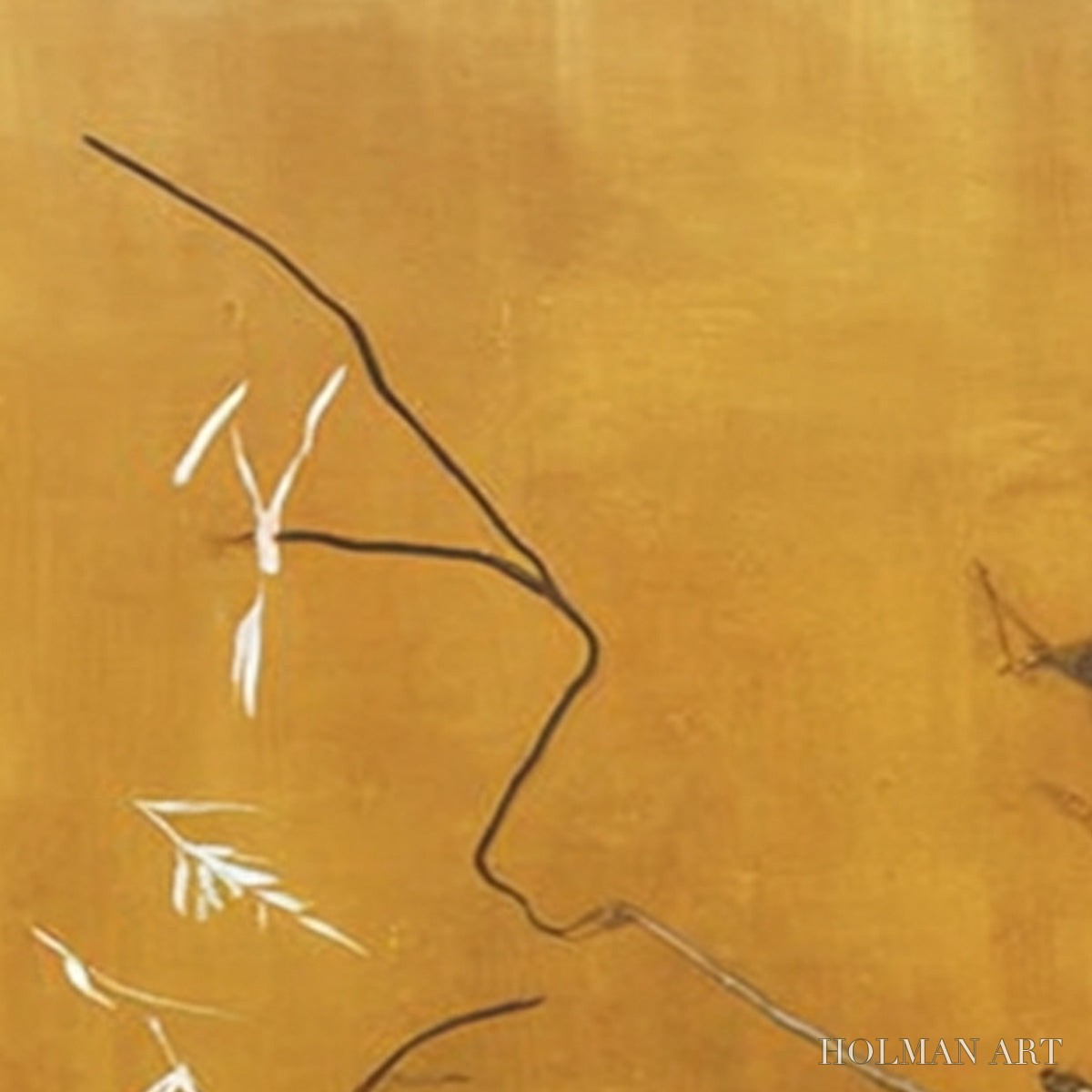 HOLMAN ART Autumn Whisper – Earthy Abstract Painting for Modern Wabi Sabi Decor - image 5