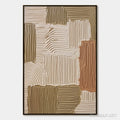 HOLMAN ART Terra Rhythms – Textured Wabi Sabi Abstract Painting in Earth Tones - image 1