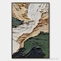 HOLMAN ART Terra Firma – Textured Wabi Sabi Abstract Landscape Painting - image 1