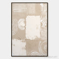 HOLMAN ART Terra Forma – Textured Minimalist Abstract Painting in Neutral Tones - image 1