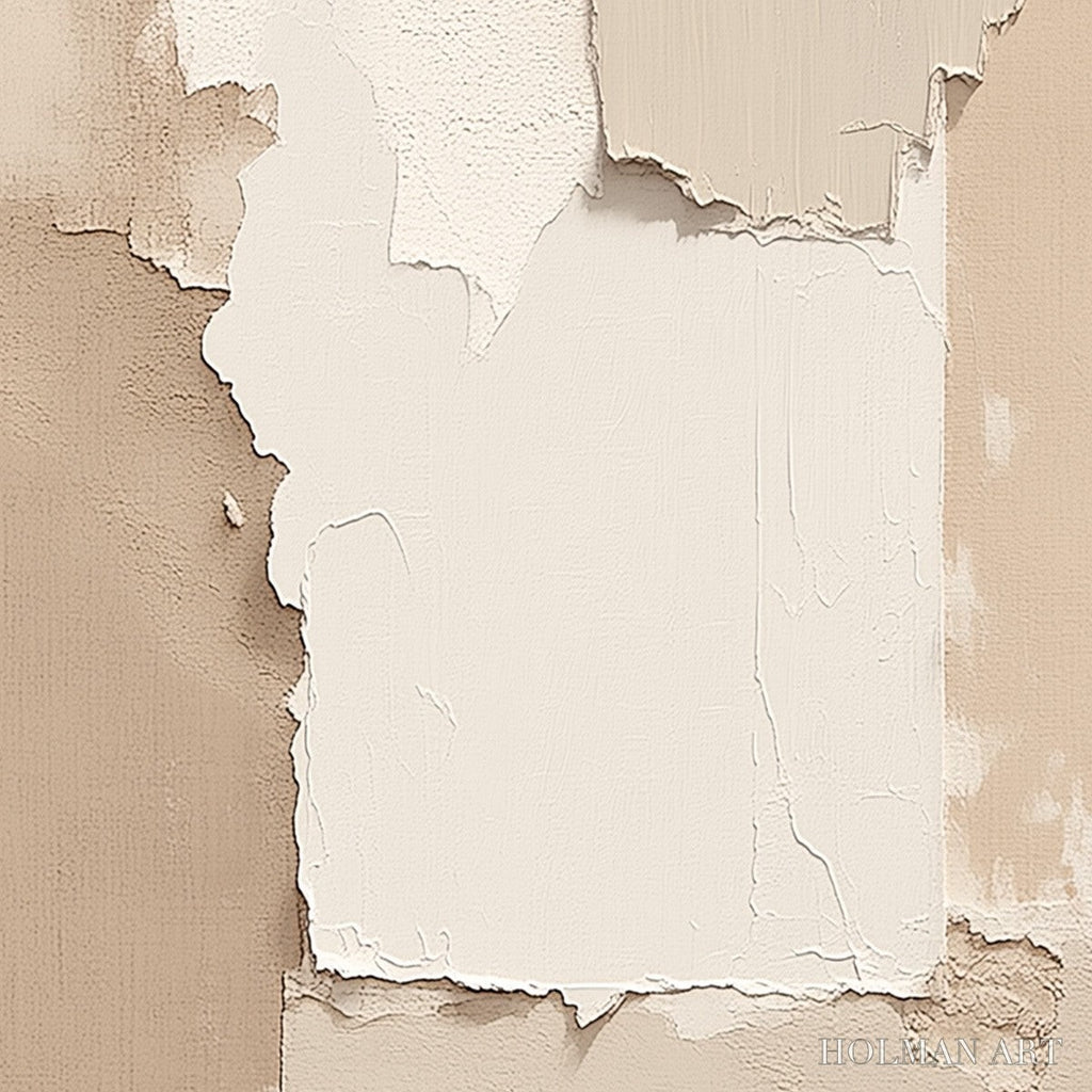 HOLMAN ART Strata – Textured Neutral Abstract Wabi Sabi - image 5