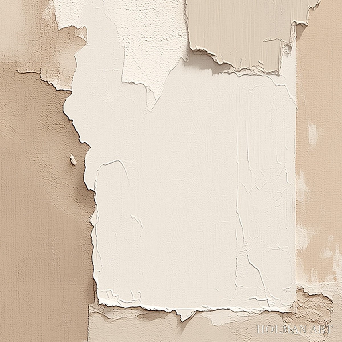 HOLMAN ART Strata – Textured Neutral Abstract Wabi Sabi - image 5