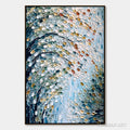 HOLMAN ART Cascading Petals – Heavy Texture Abstract Tree Impasto Painting - image 1
