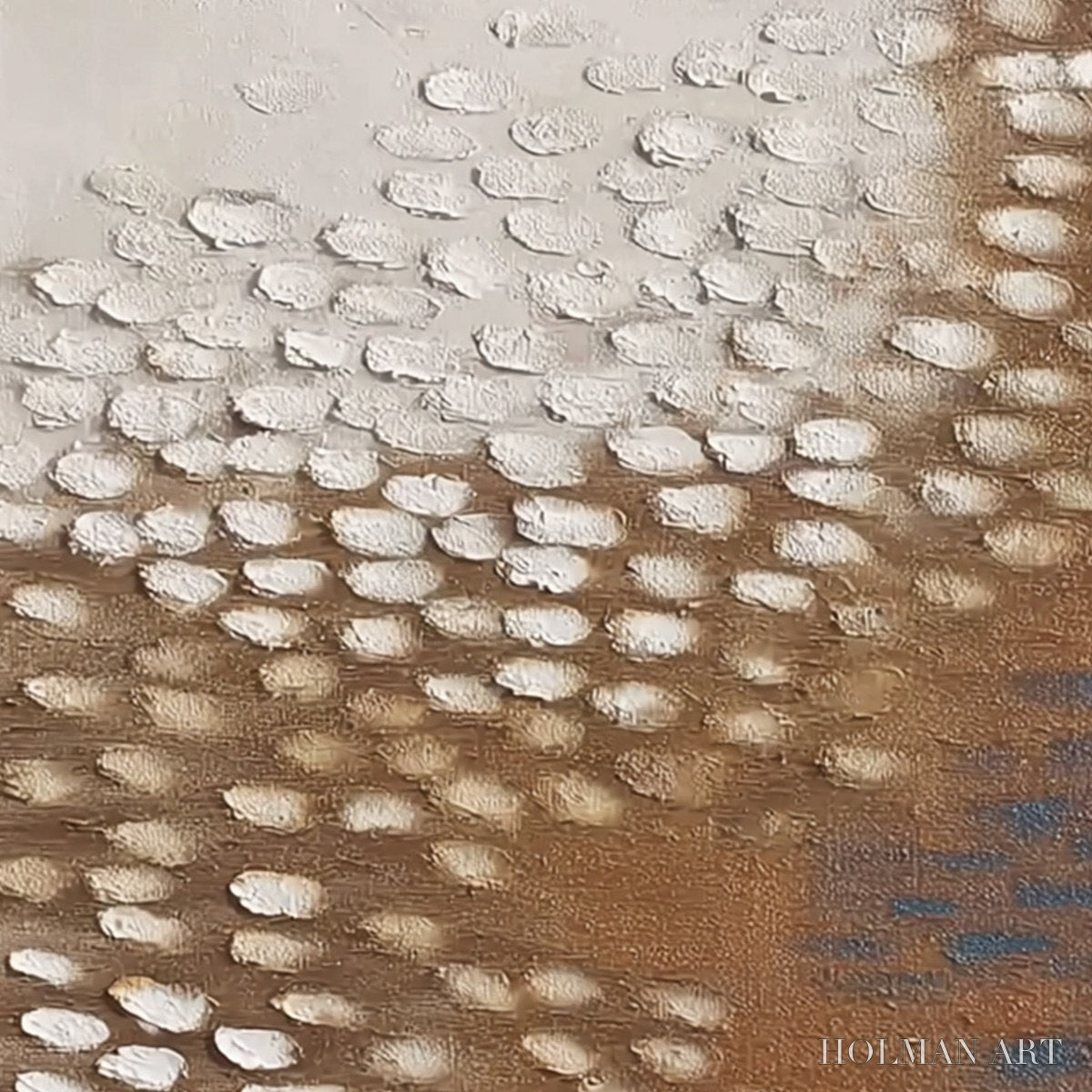 HOLMAN ART Terra Rhythm – Heavily Textured Wabi Sabi Abstract Painting - image 3
