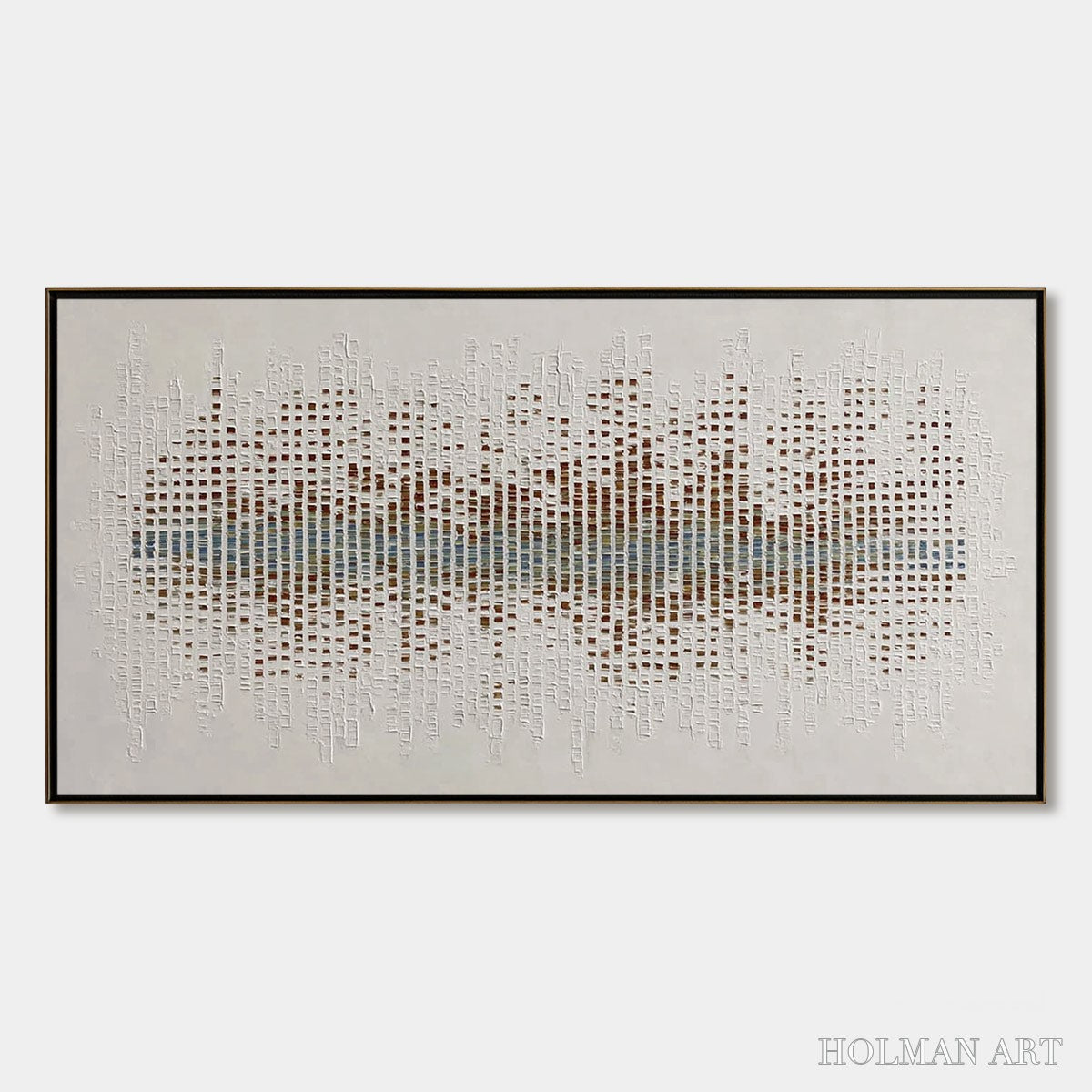 HOLMAN ART Urban Sonata – Large Textured Minimalist Abstract Painting - image 1
