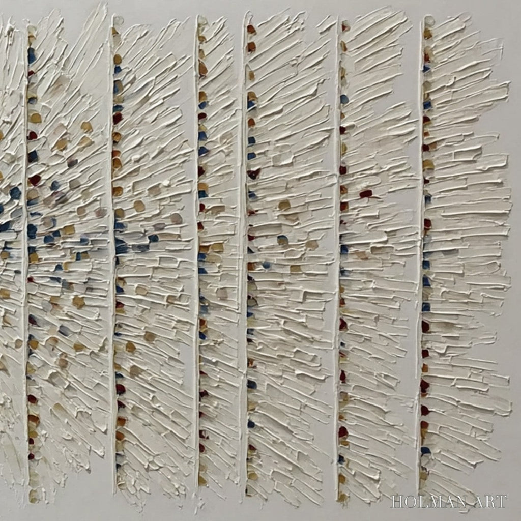 HOLMAN ART Chroma Pulse – Textured Wabi Sabi Abstract Painting - image 5