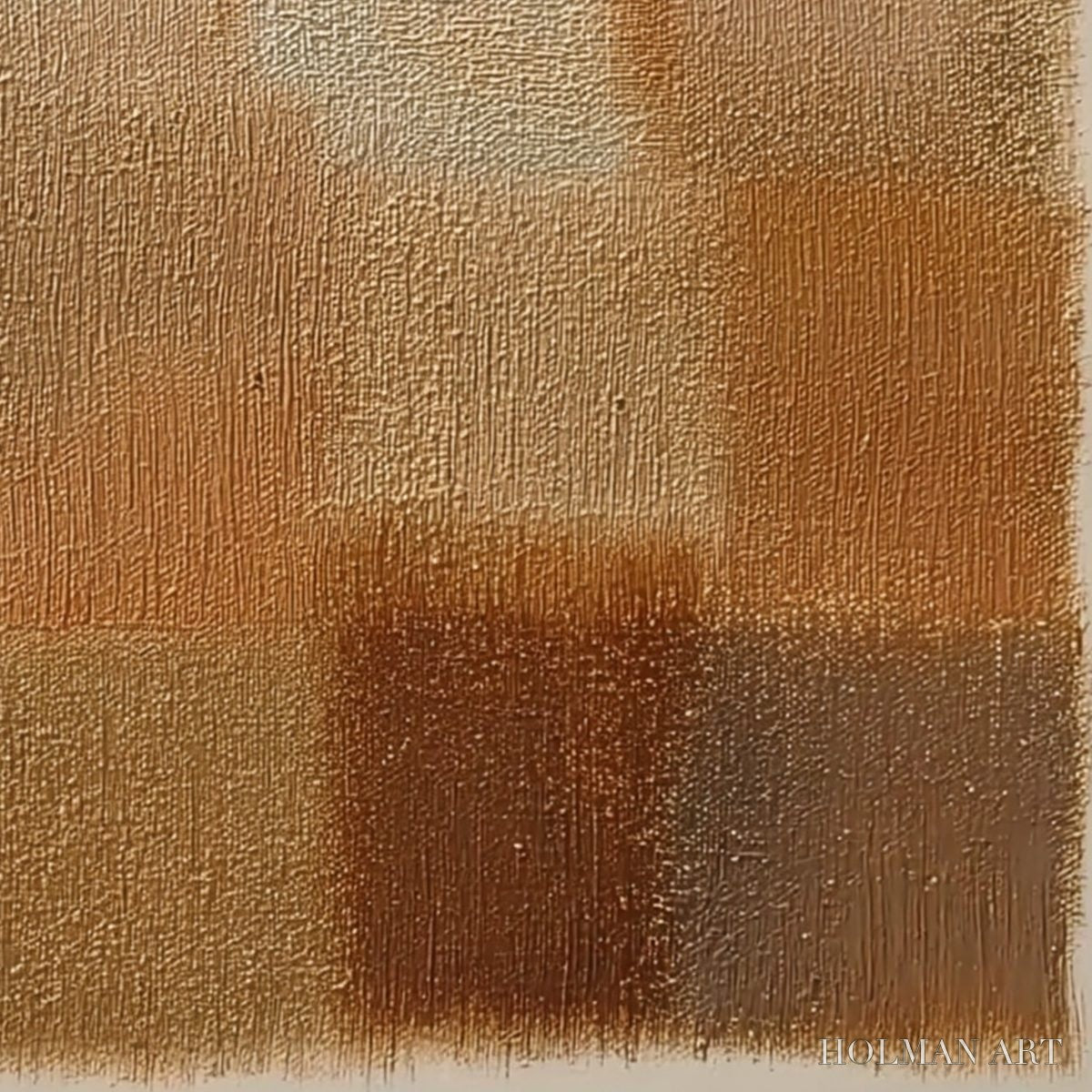 HOLMAN ART Terra Firma – Textured Minimalist Abstract Painting in Earth Tones - image 3