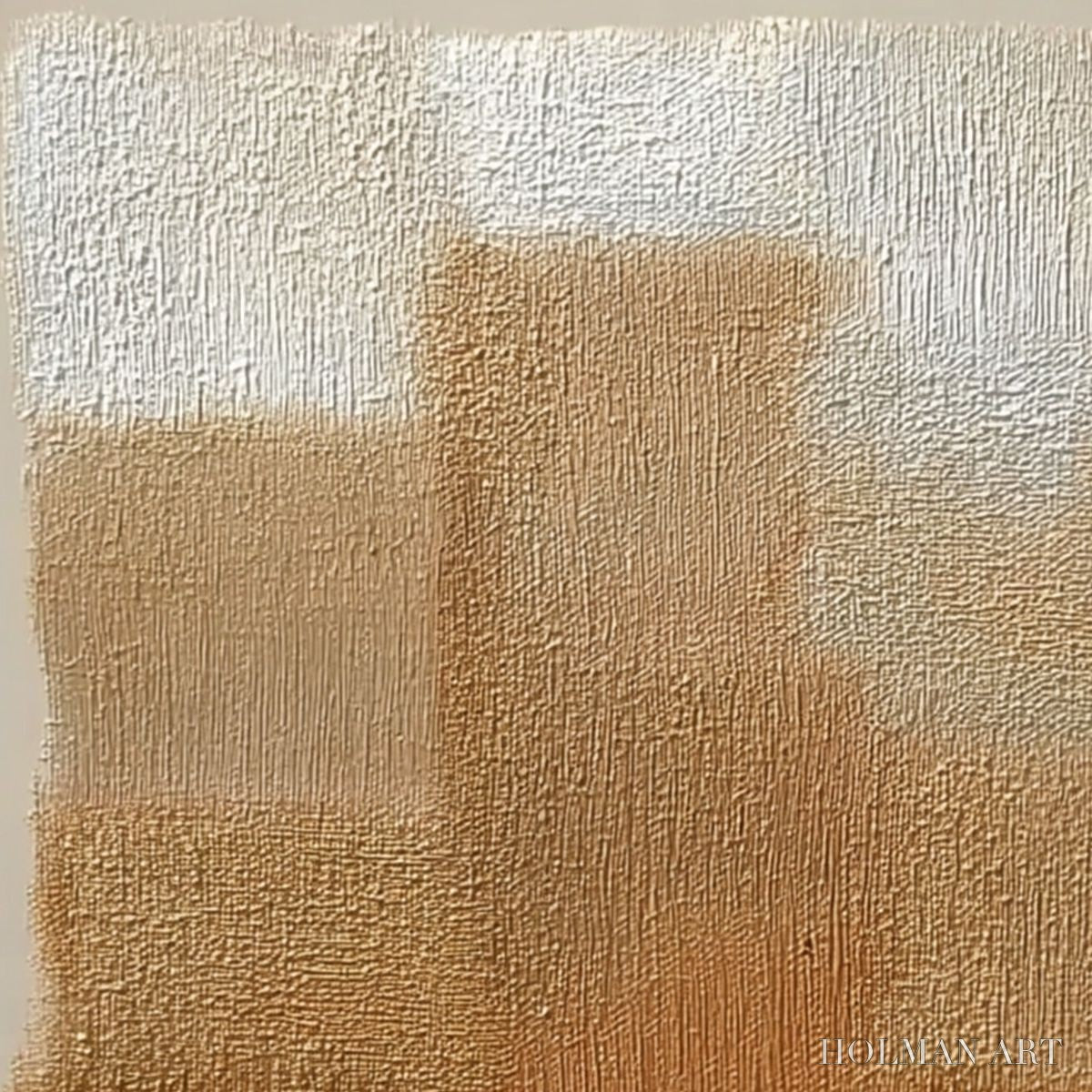 HOLMAN ART Terra Firma – Textured Minimalist Abstract Painting in Earth Tones - image 5