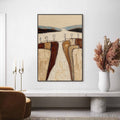 HOLMAN ART the Gathering – Textured Wabi Sabi Abstract Landscape Painting - image 2