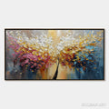 HOLMAN ART Aura Bloom – Textured Palette Knife Tree of Life Painting - image 1