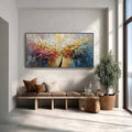 HOLMAN ART Aura Bloom – Textured Palette Knife Tree of Life Painting - image 2