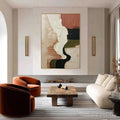 HOLMAN ART Terra Firma – Textured Wabi Sabi Abstract Art in Earth Tones - image 2