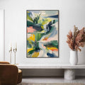 HOLMAN ART Verdant Rush – Vibrant Textured Abstract Landscape Painting - image 2