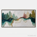 HOLMAN ART Terra'S Veins – Textured Abstract Landscape Impasto Oil Painting - image 1